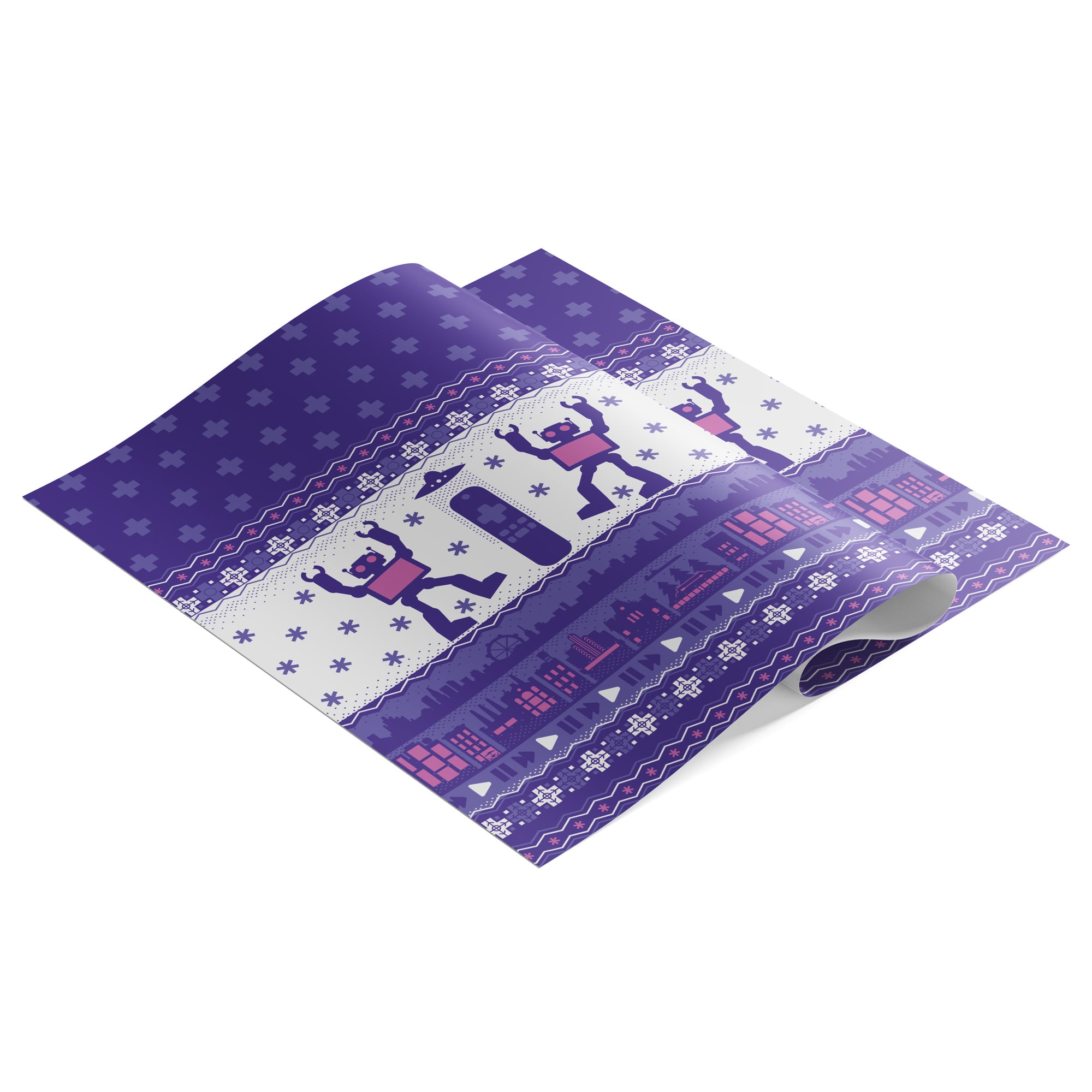 Roku City Holiday Wrapping Paper